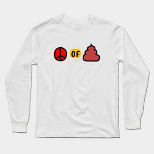 piece of shit Long Sleeve T-Shirt